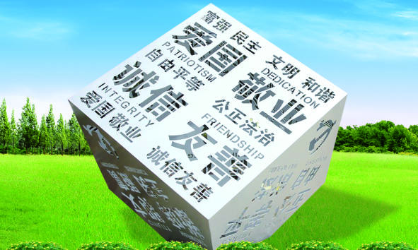 核心價值觀標牌