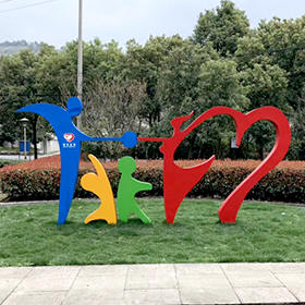 公園體育運動造型標牌效果圖